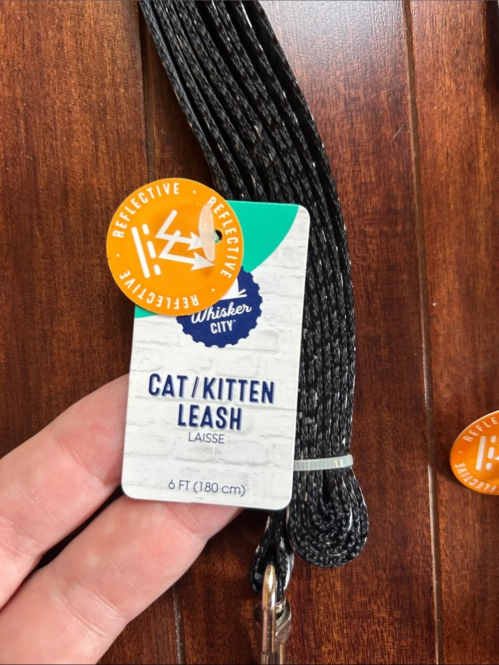 Walkabout City Black Star Cat Collar & Leash Set - Easy-Release Adjustable